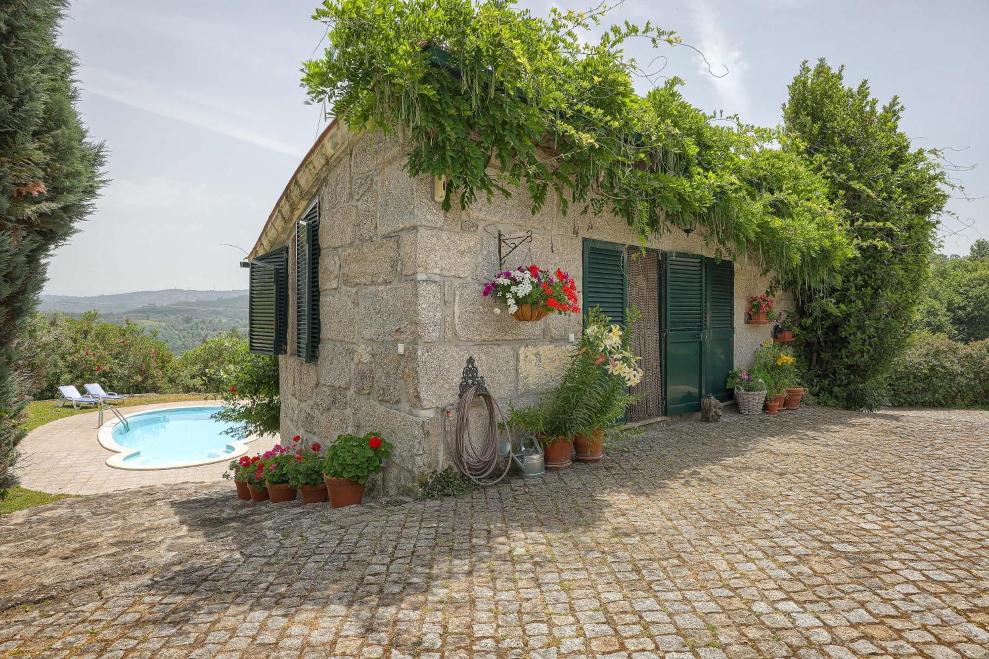 Charming Granite Cottage In Beautiful Surroundings Casal Diz 외부 사진